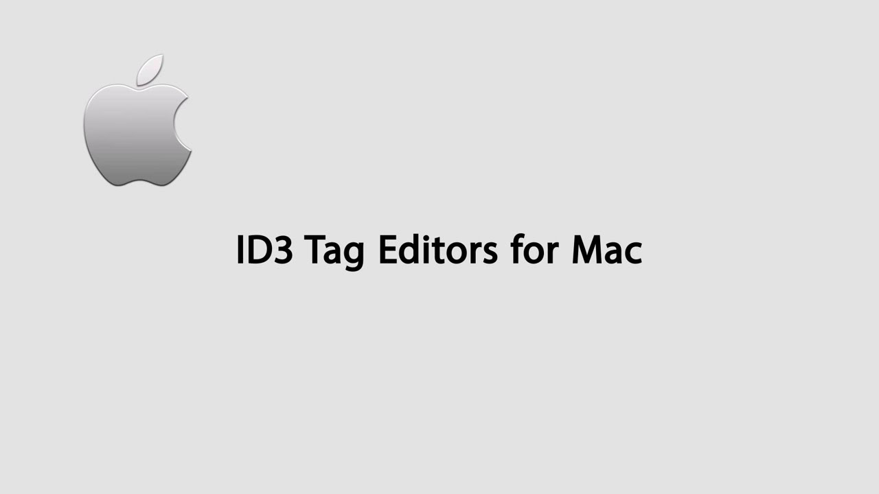 id3 editor mac