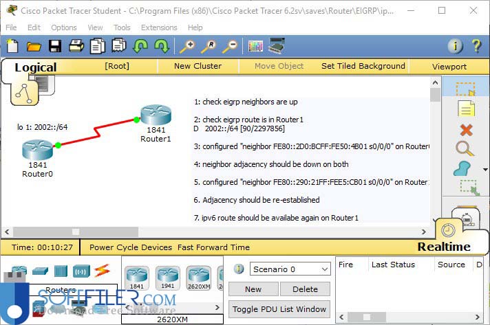 cisco packet tracer student edition